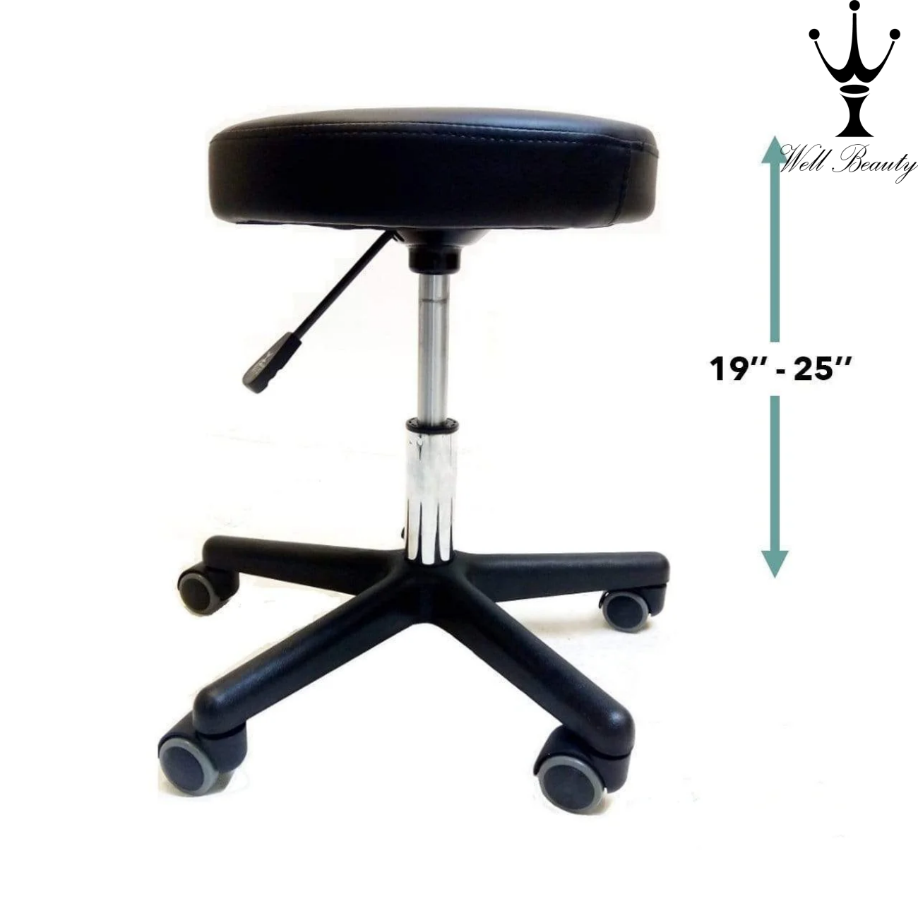 Black barber technician stools-MD-BT0016