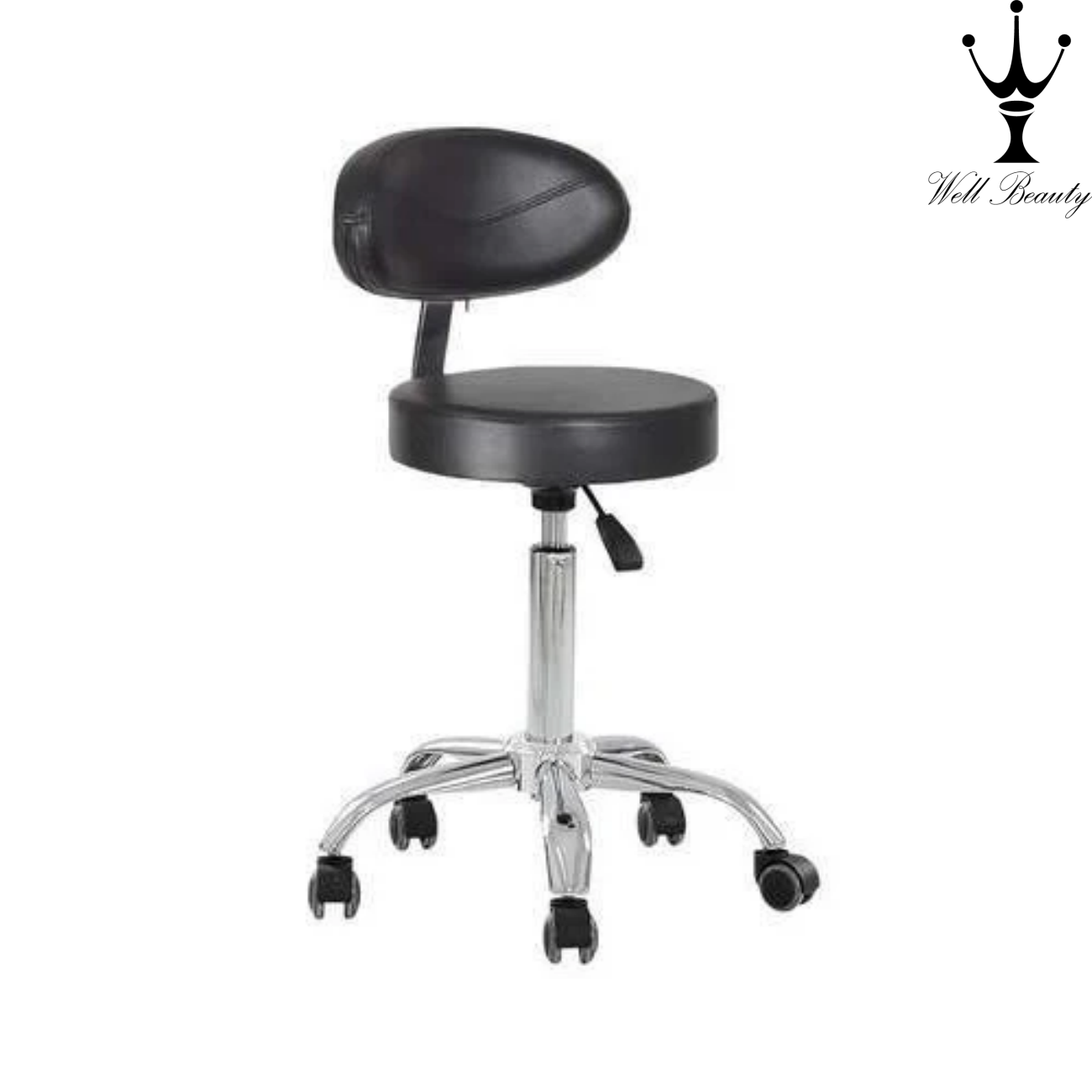 Black barber technician stools-MD-BT0014