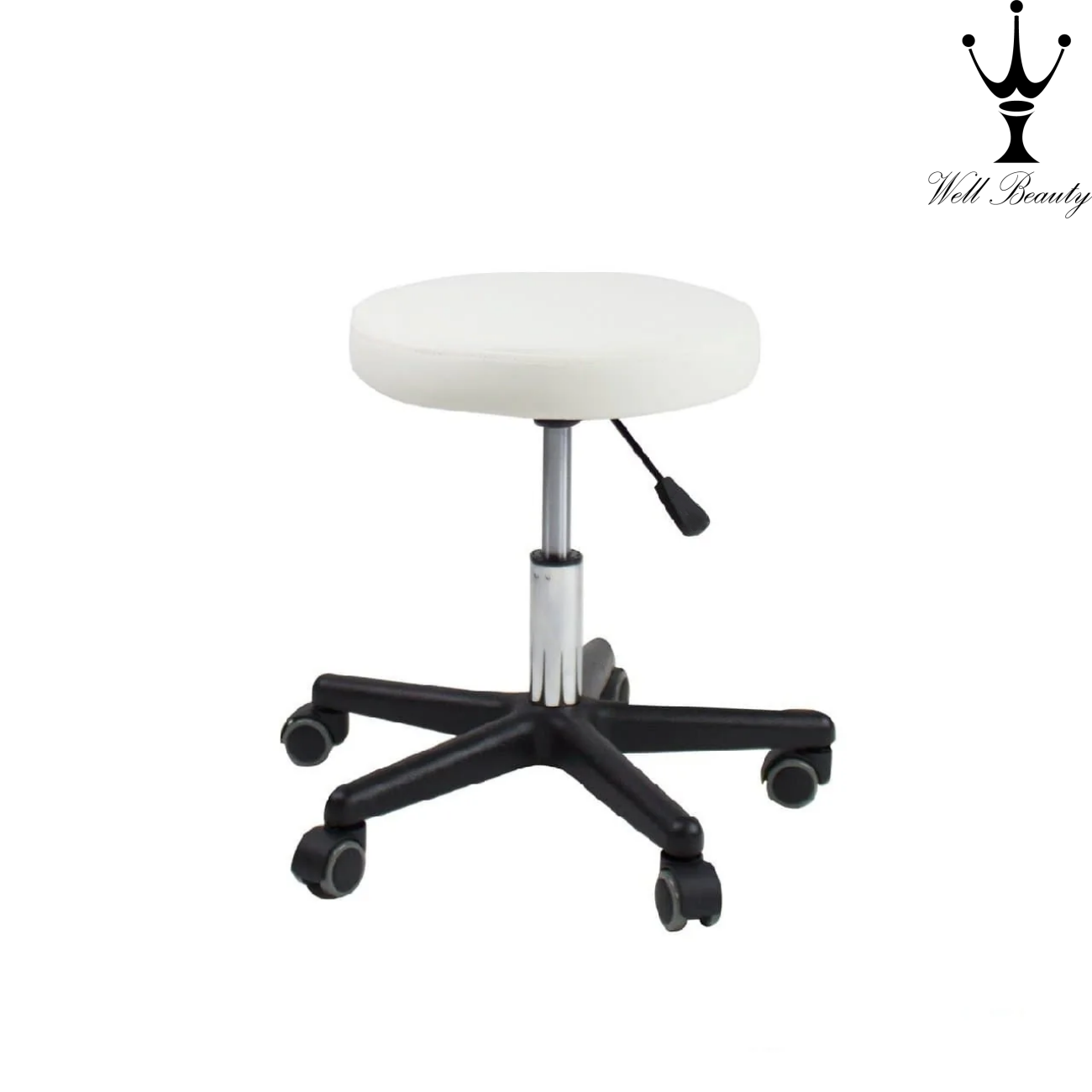 White barber technician stools-MD-BT0017