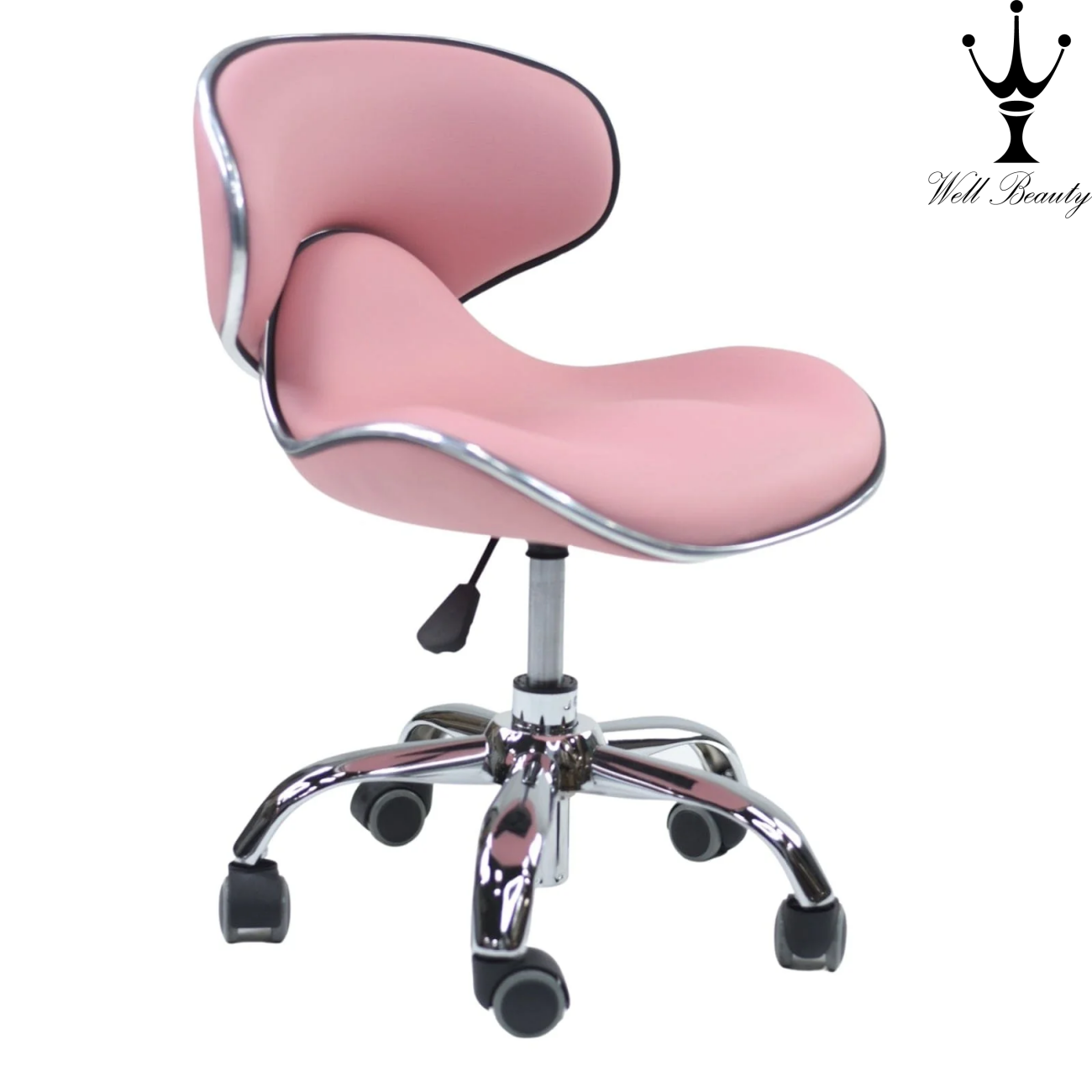Pink barber technician stools-MD-BT0010