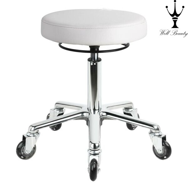 White barber technician stools-MD-BT0004