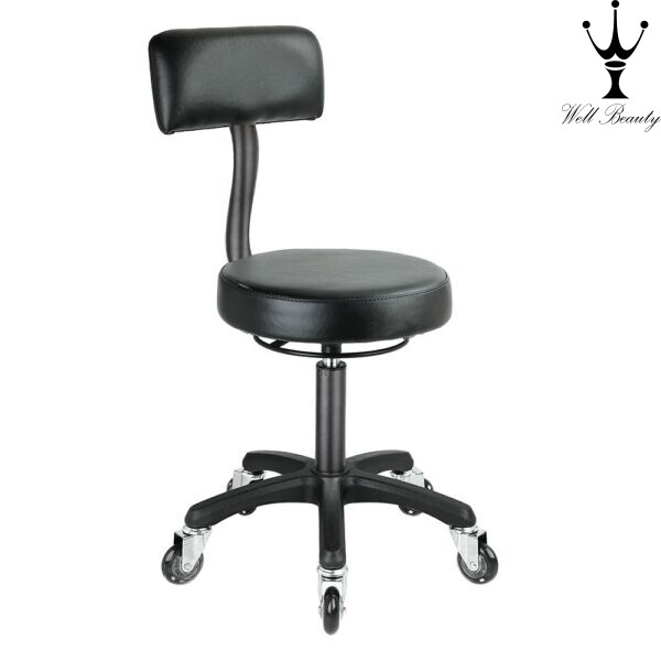 Black barber technician stools-MD-BT0003