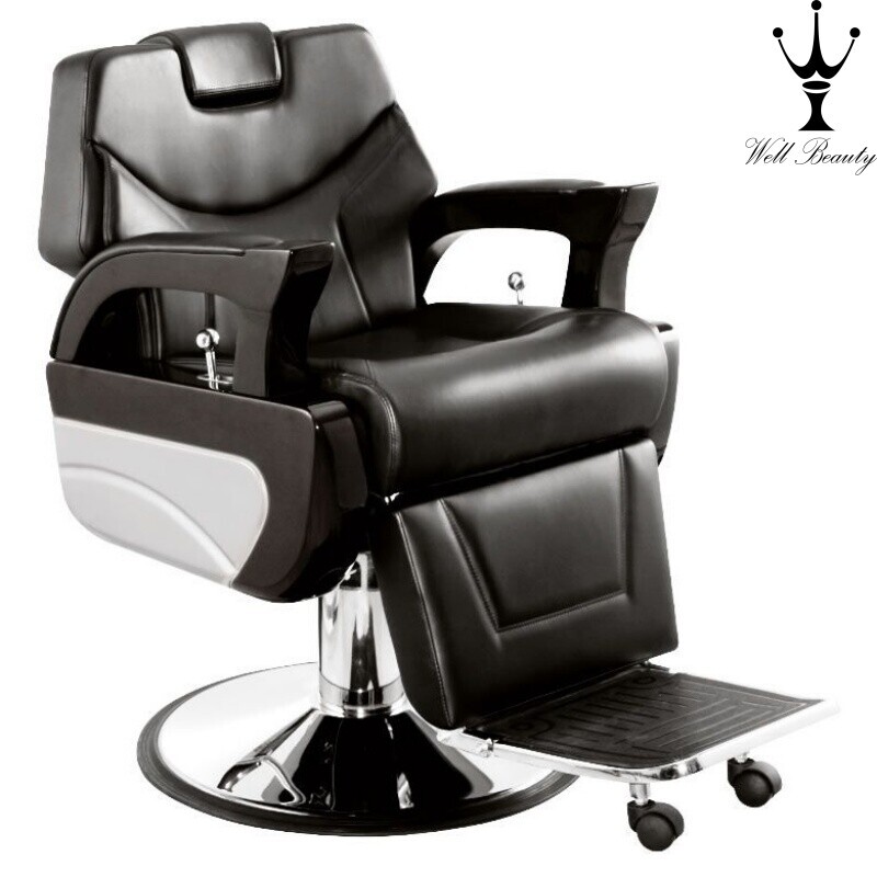 Black+White barber chair-MD-BC0032