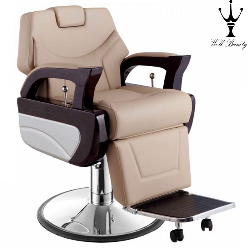 Champange+Brown barber chair-MD-BC0030