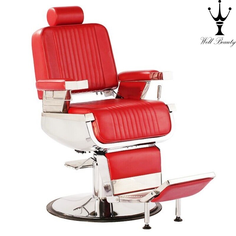 Red+White barber chair-MD-BC0022