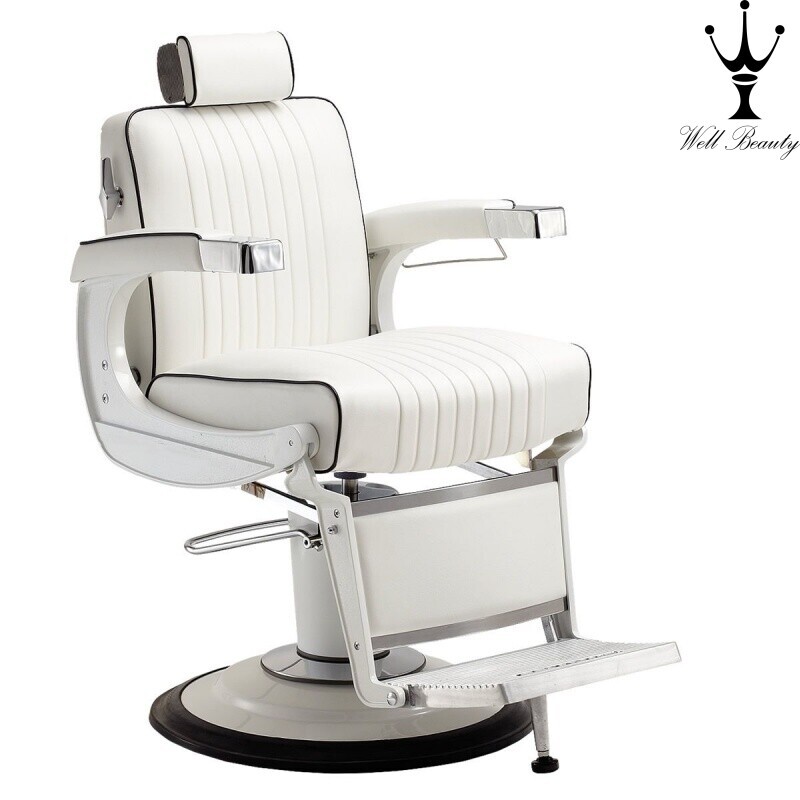 White barber chair-MD-BC0017