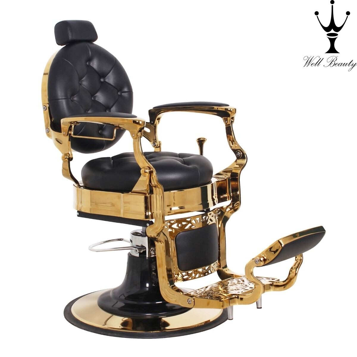 Black+Gold barber chair-MD-BC0008