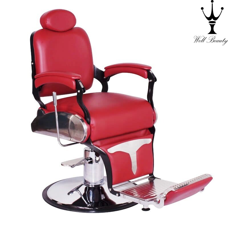 Red barber chair -MD-BC0002