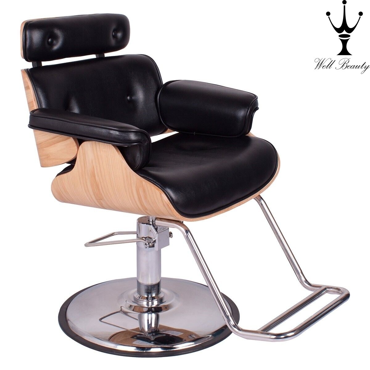 Black salon chair-MD-SS0010