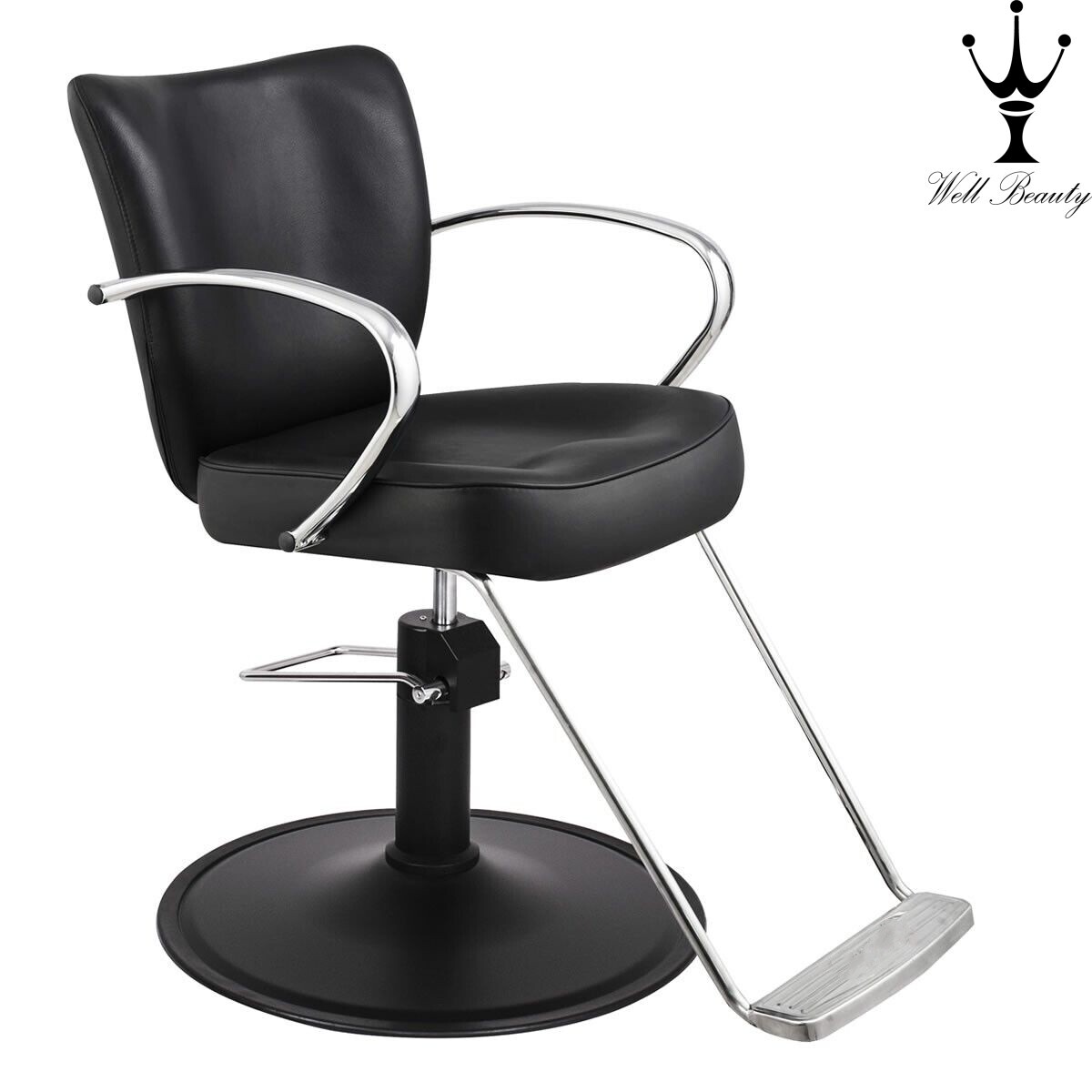Black salon chair-MD-SS0002