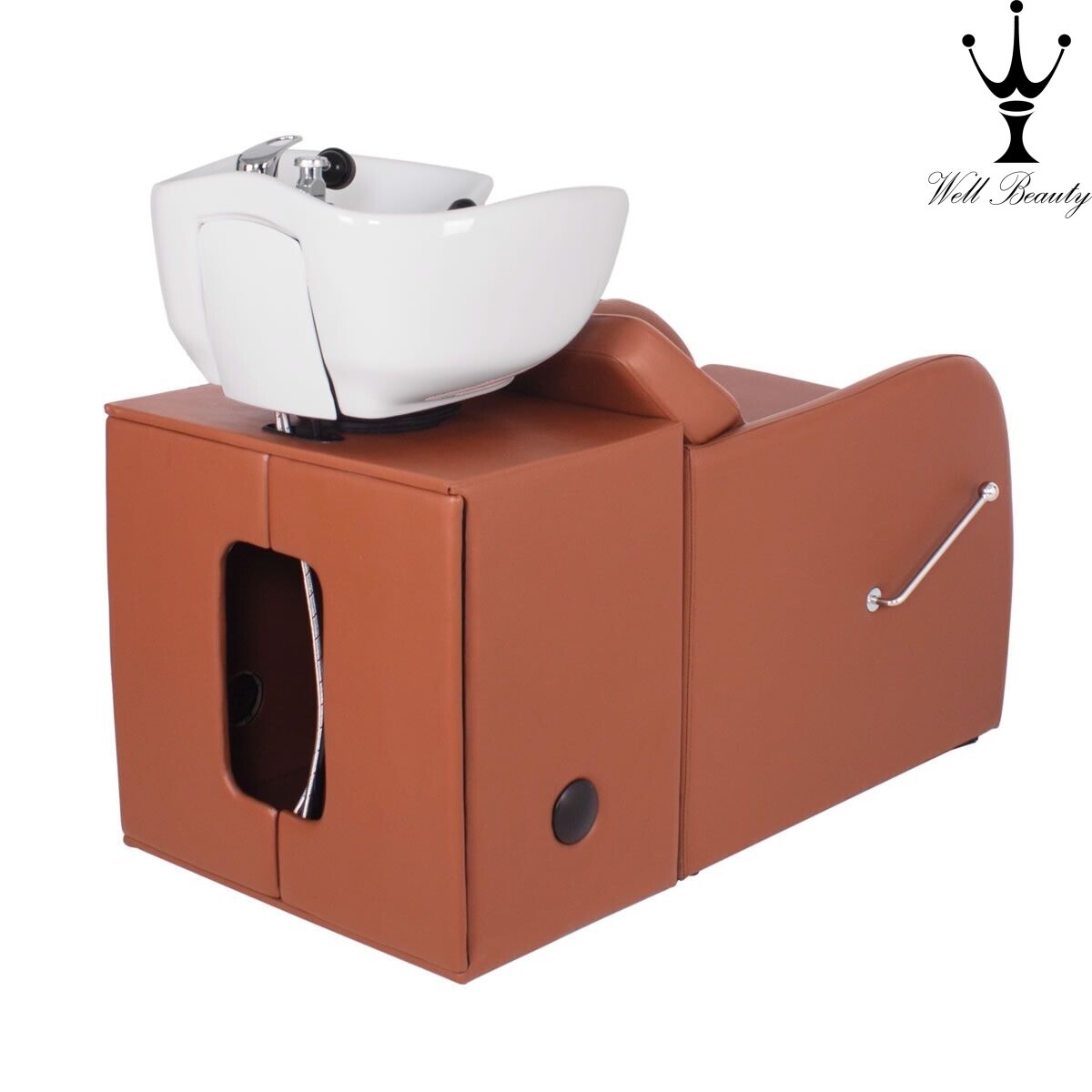 Orange shampoo chair-MD-SC0026