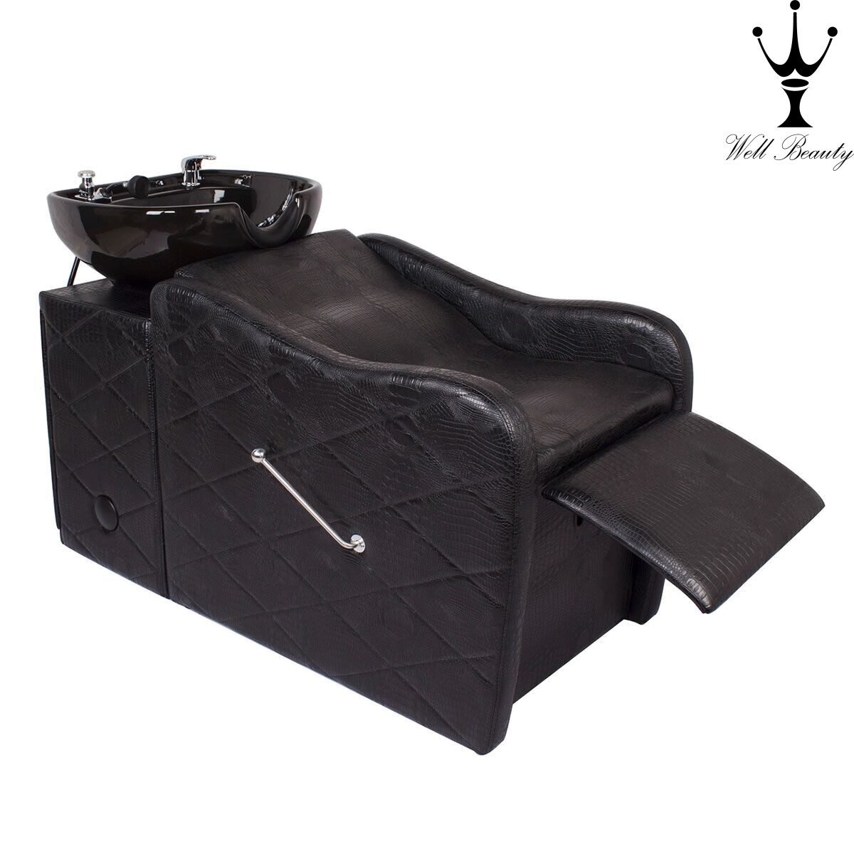 Black shampoo chair-MD-SC0023