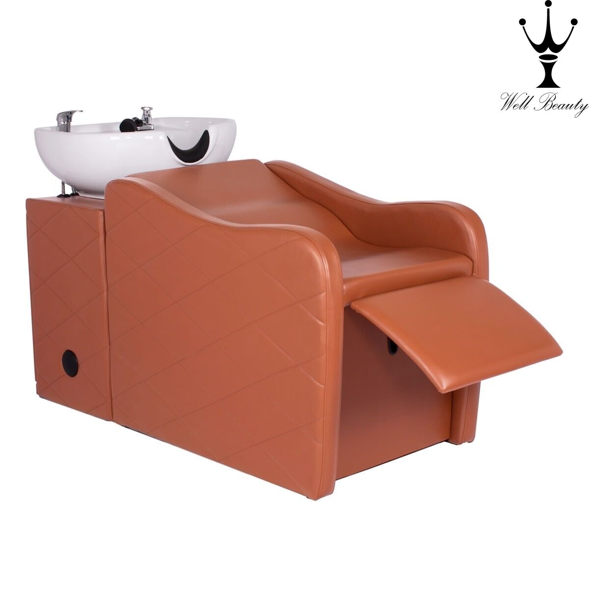 Orange shampoo chair-MD-SC0021