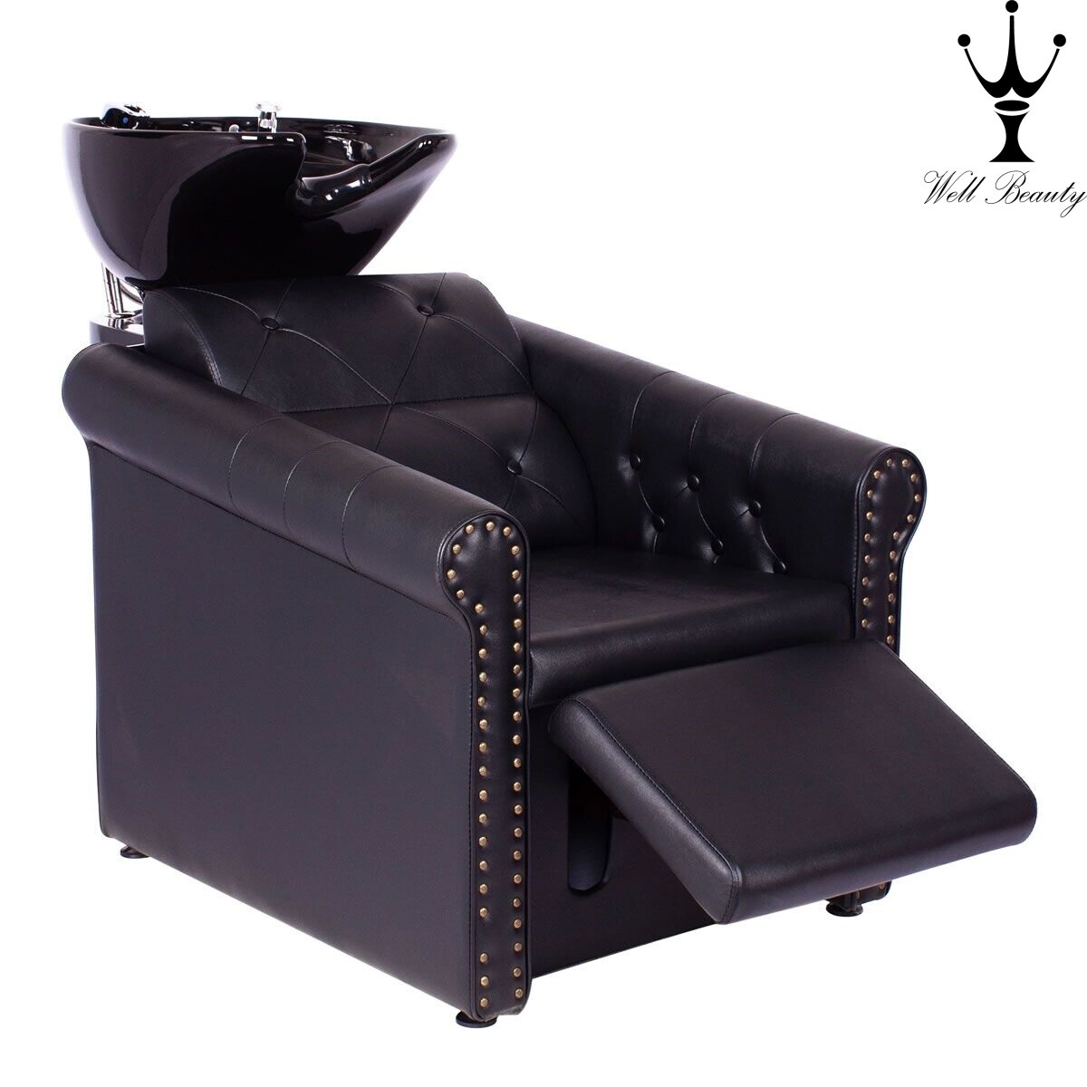 Black shampoo chair-MD-SC0020