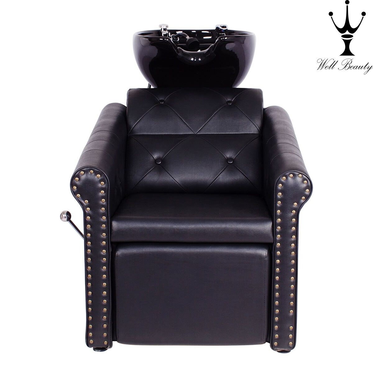 Black shampoo chair-MD-SC0020