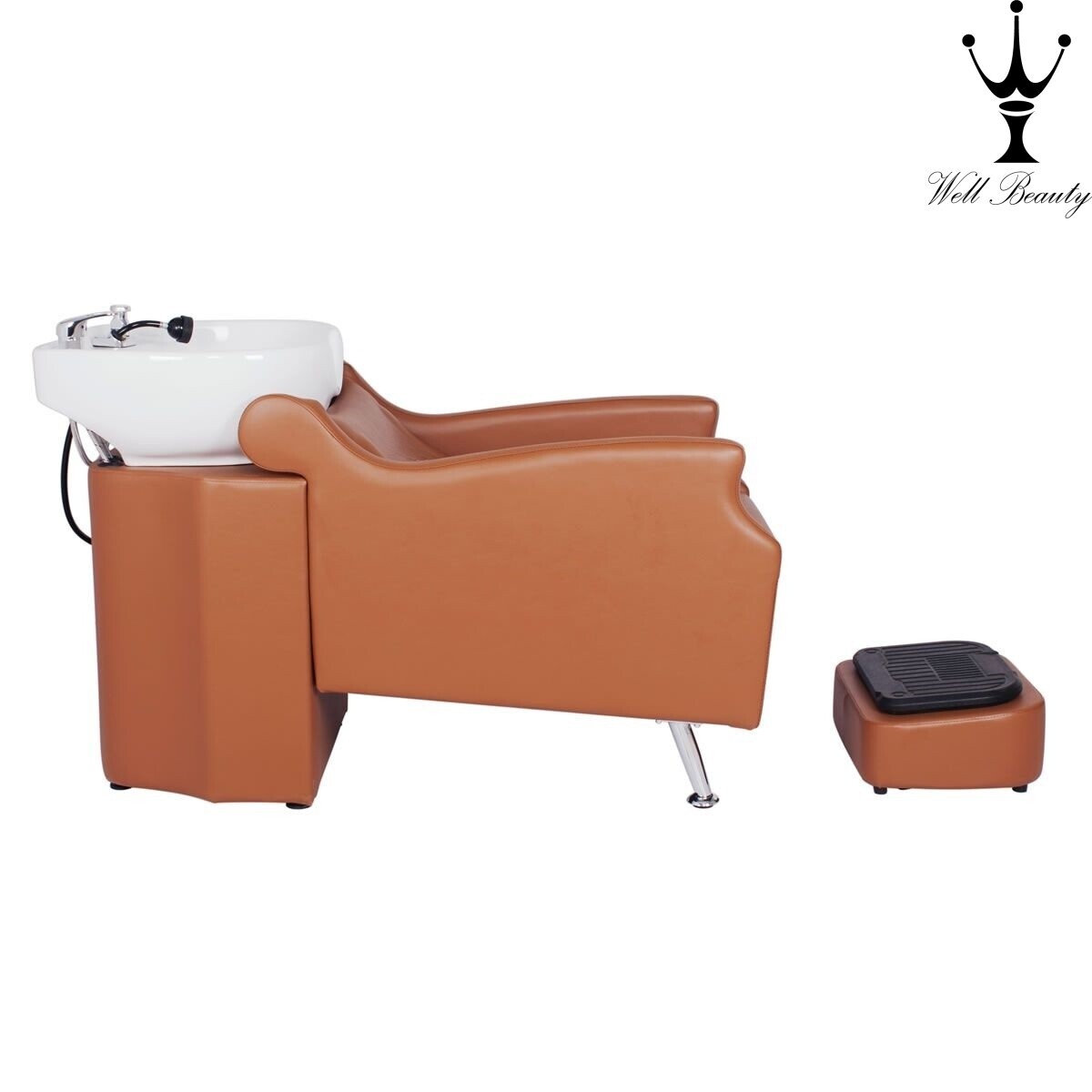 Orange shampoo chair-MD-SC0018