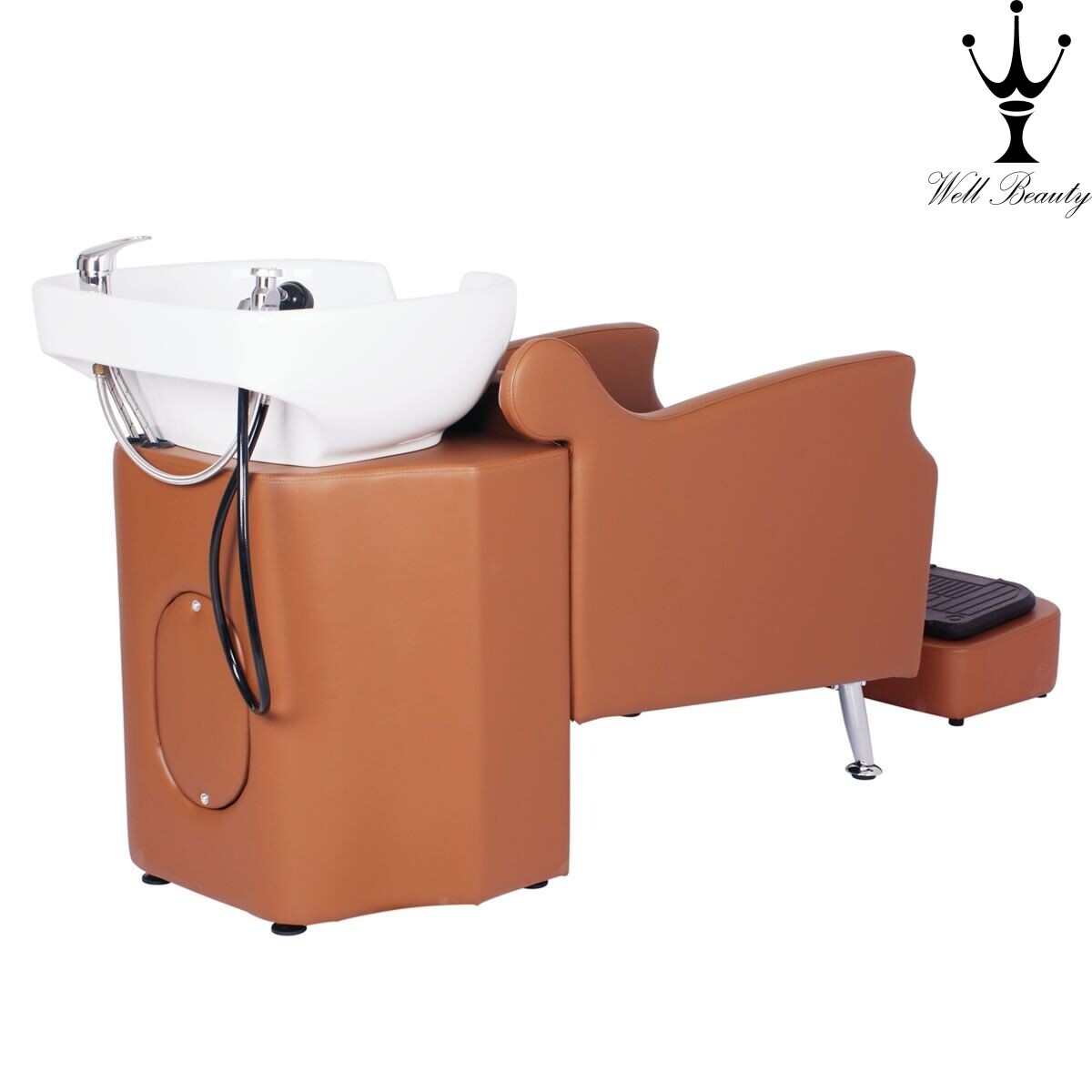 Orange shampoo chair-MD-SC0018