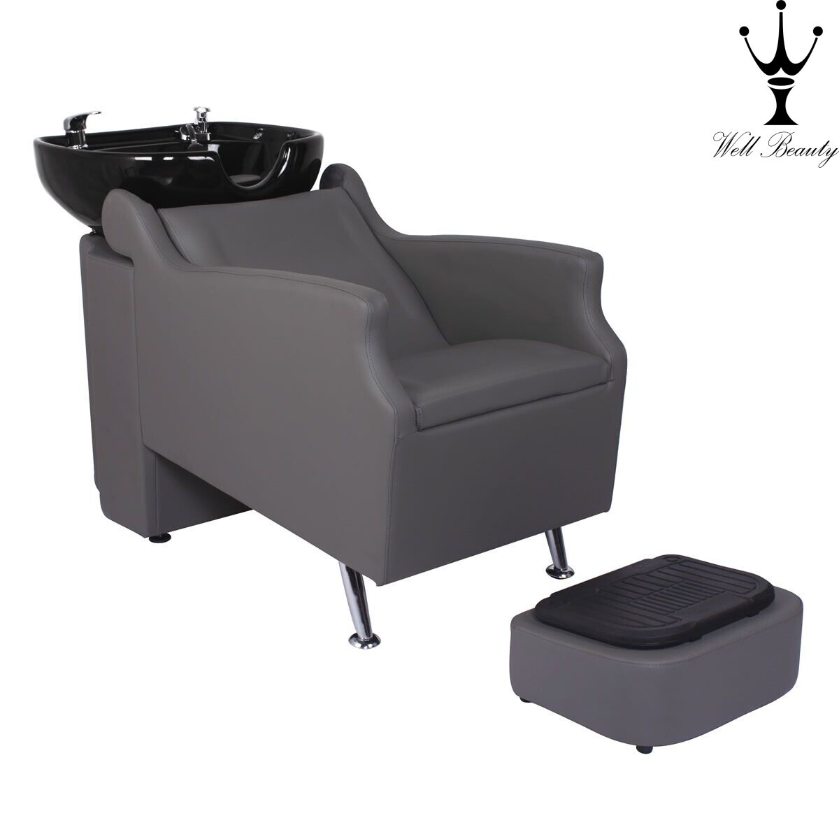 Grey shampoo chair-MD-SC0017