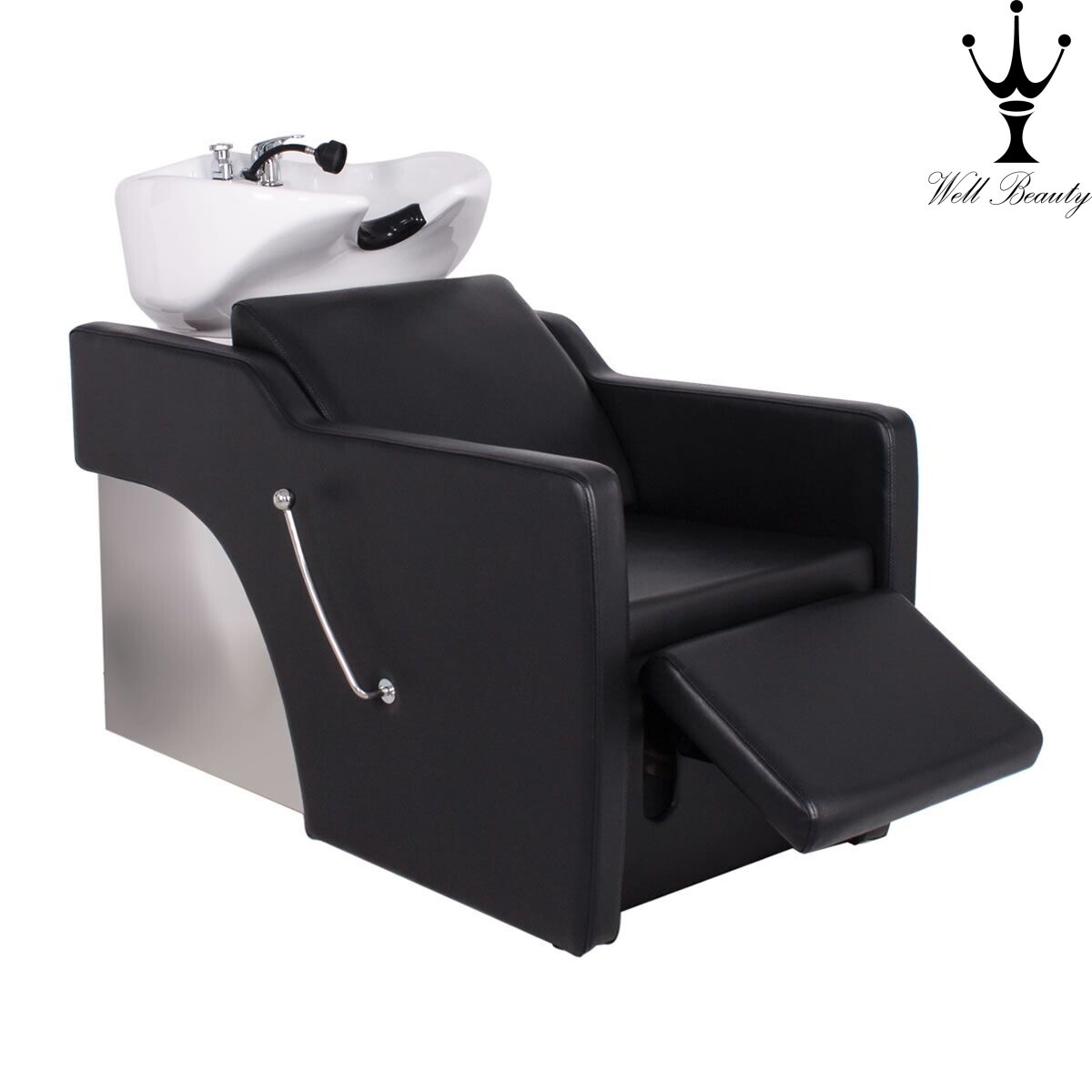 Black shampoo chair-MD-SC0016