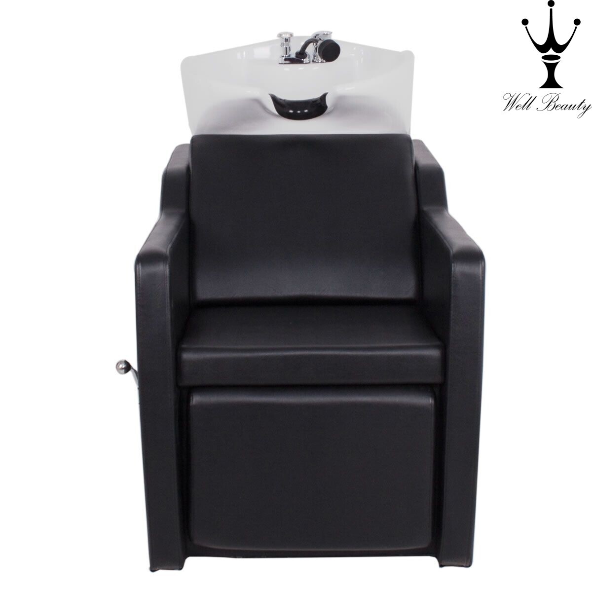 Black shampoo chair-MD-SC0016
