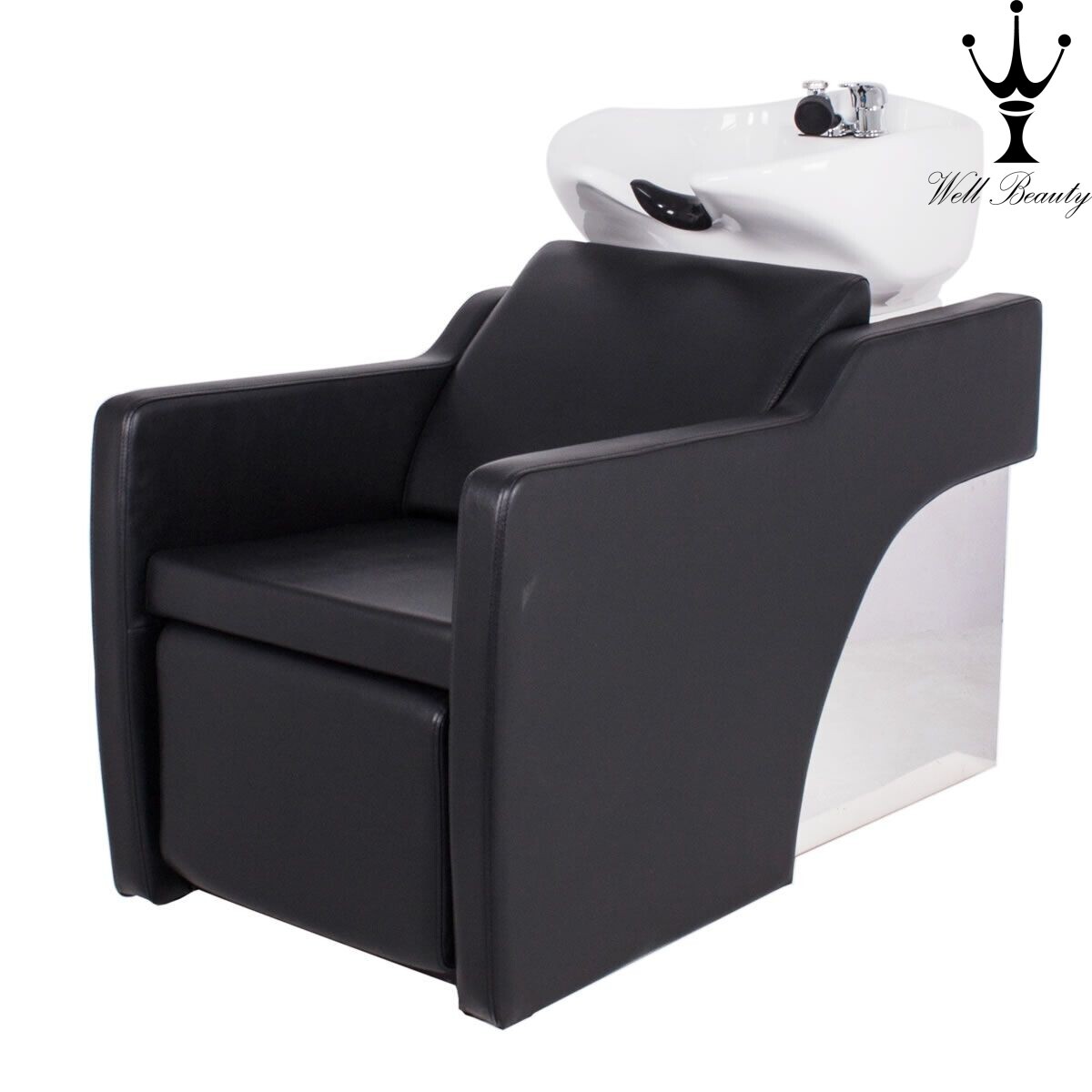 Black shampoo chair-MD-SC0016