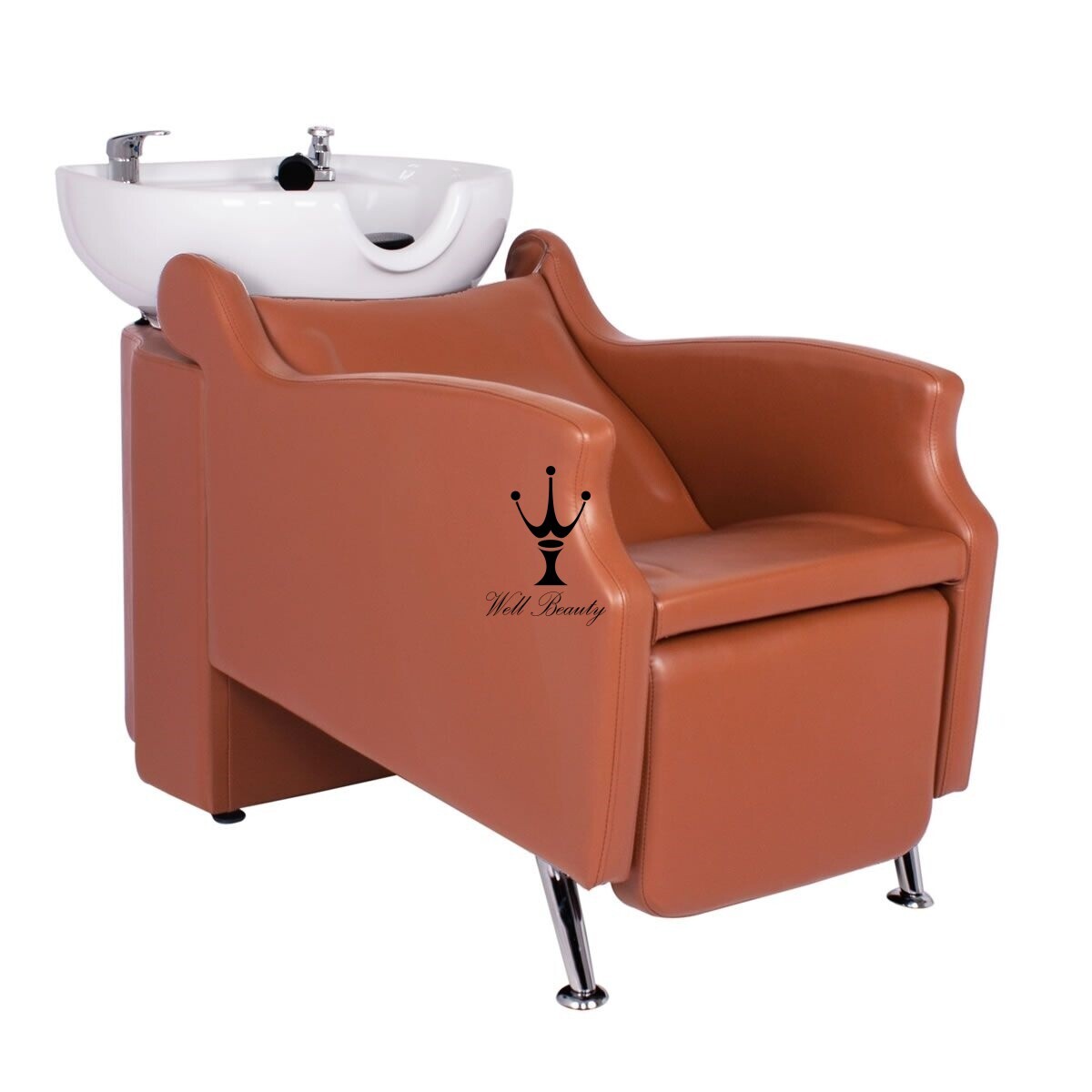 Orange shampoo chair-MD-SC0012