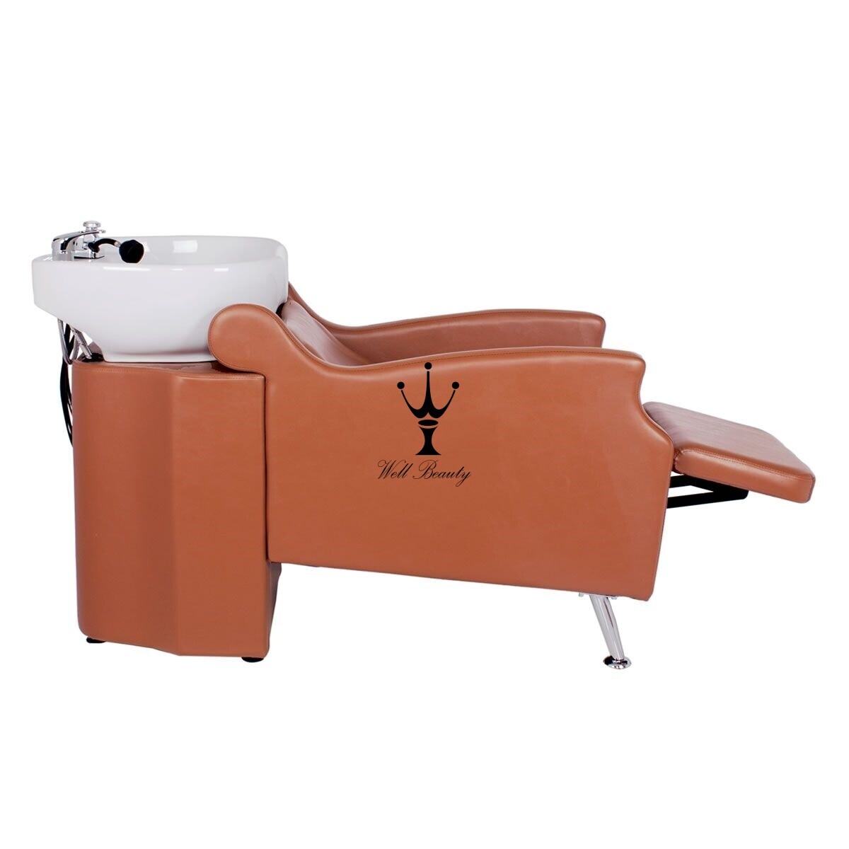 Orange shampoo chair-MD-SC0012
