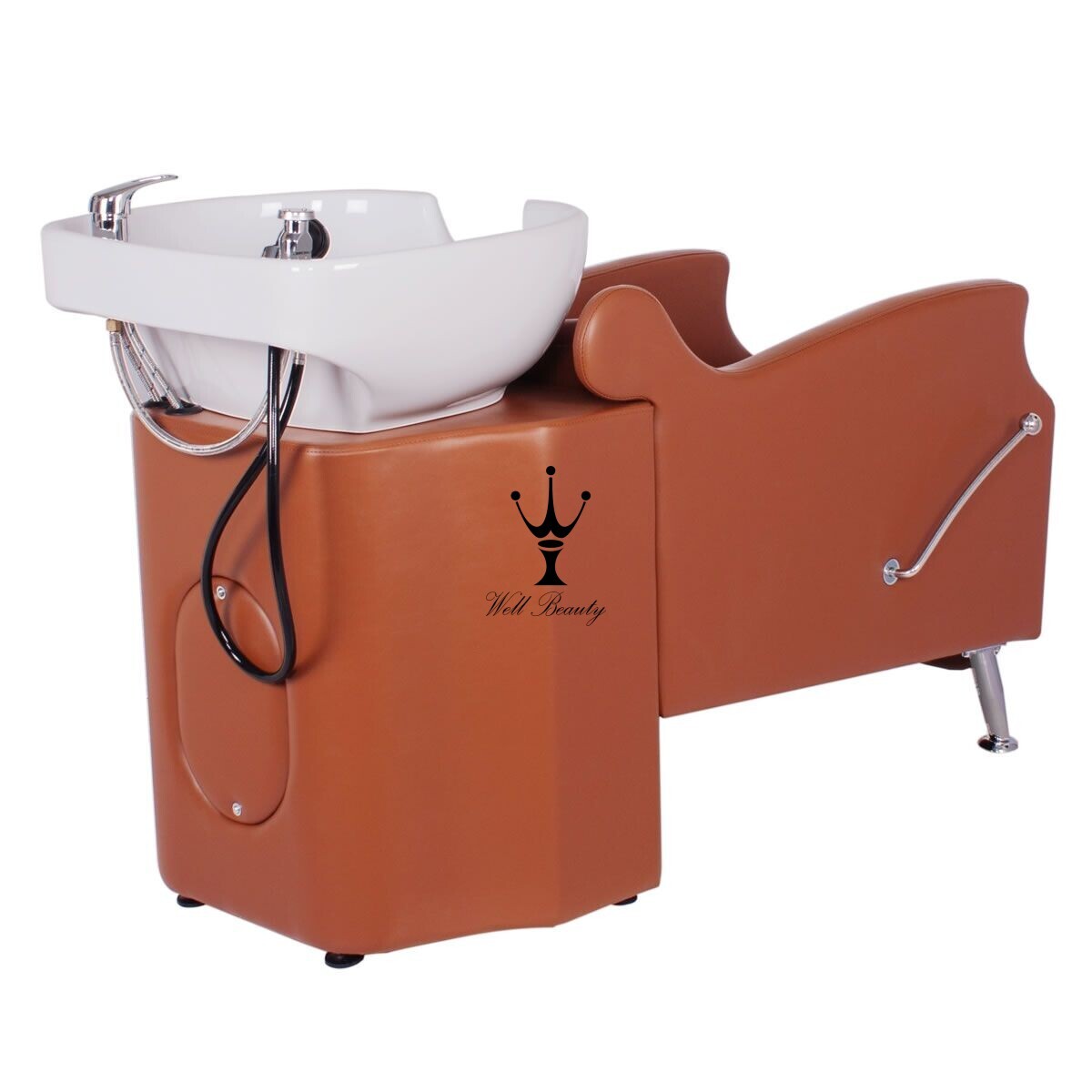 Orange shampoo chair-MD-SC0012