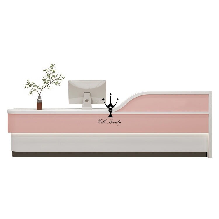 Pink barber waiting area-MD-BW0001