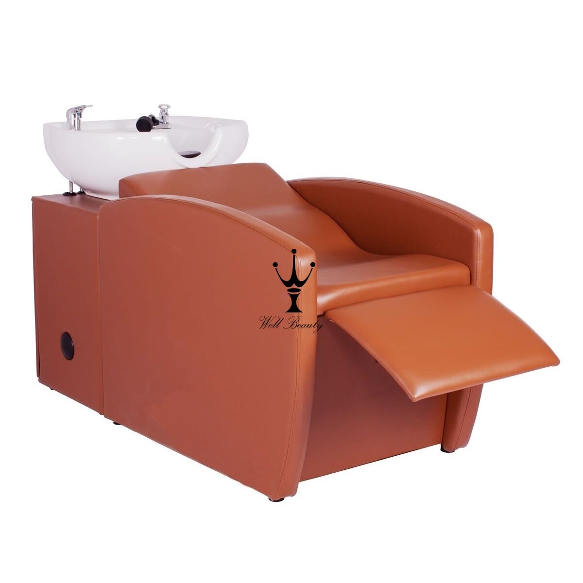 Orange shampoo chair-MD-SC0004