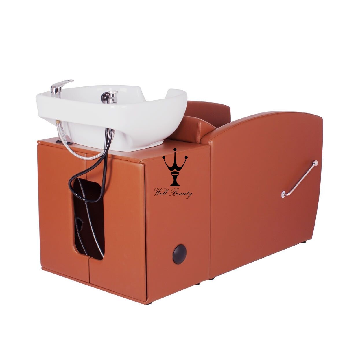 Orange shampoo chair-MD-SC0004