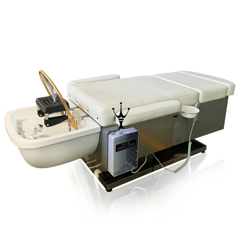 White shampoo chair-MD-SC0055