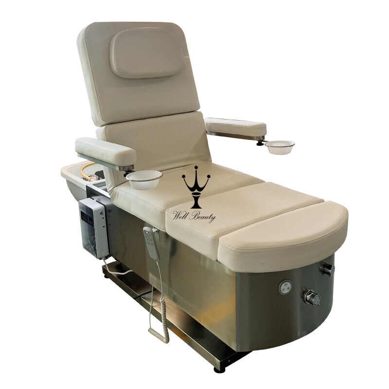 White shampoo chair-MD-SC0055