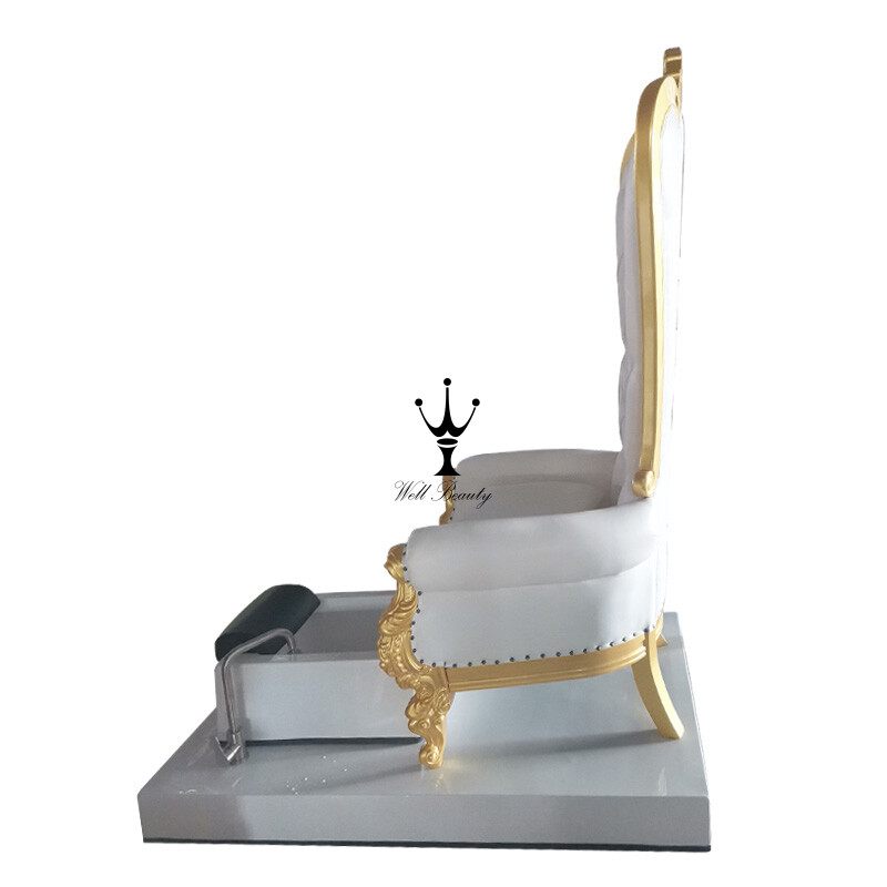 White pedicure hair-MD-NP0025