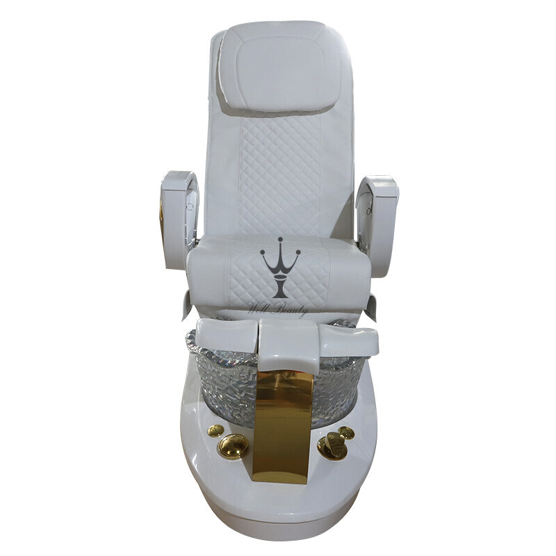 White pedicure hair-MD-NP0029