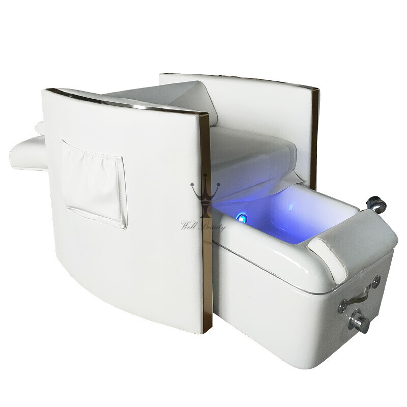 White pedicure hair-MD-NP0039