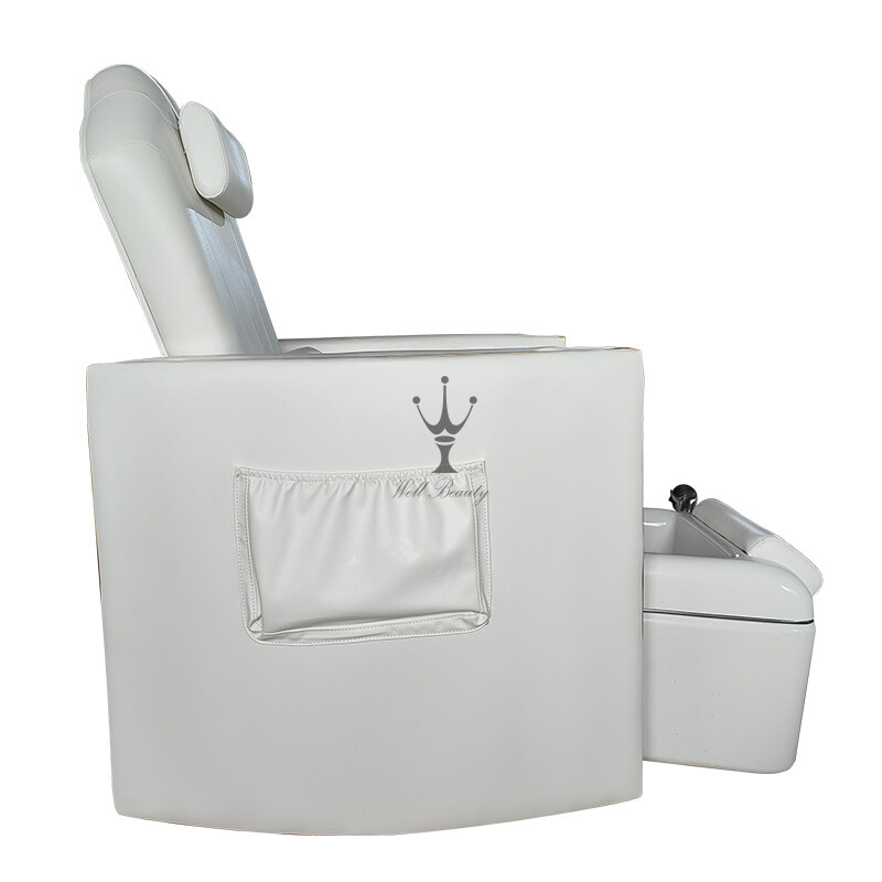 White pedicure hair-MD-NP0039