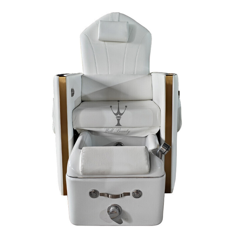 White pedicure hair-MD-NP0039