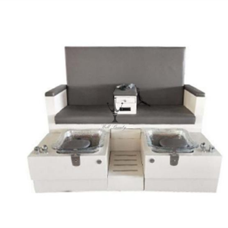 Gray+White pedicure hair-MD-NP0083