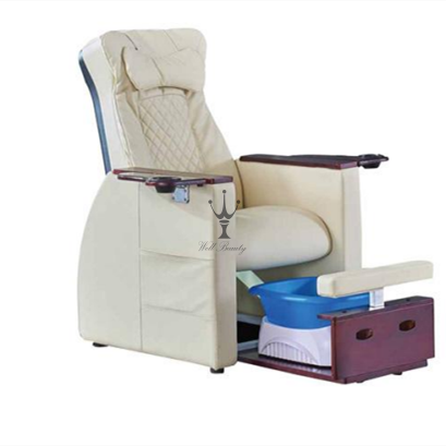 White pedicure hair-MD-NP0051