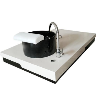 White pedicure bowl-MD-NPB0019