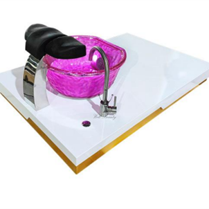 White pedicure bowl-MD-NPB0017