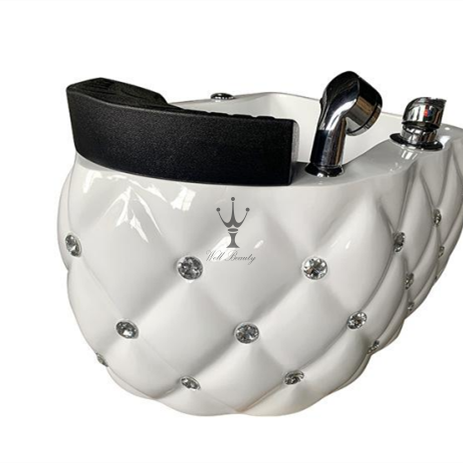 White pedicure bowl-MD-NPB0011