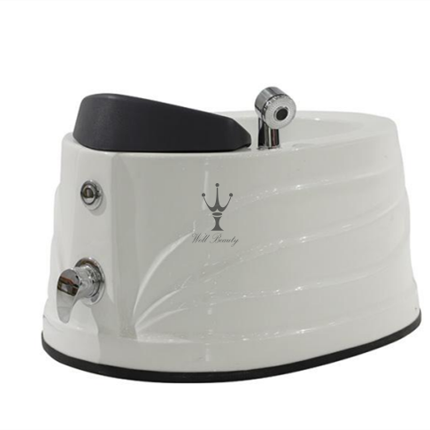 White pedicure bowl-MD-NPB0010