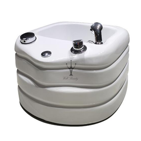 White pedicure bowl-MD-NPB0009
