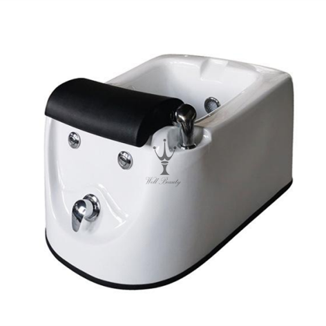 White pedicure bowl-MD-NPB0008