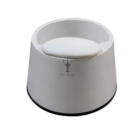 White pedicure bowl-MD-NPB0003