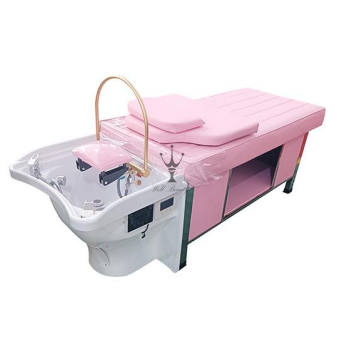 Pink shampoo chair-MD-SC0058