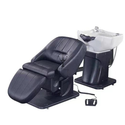 Black shampoo chair-MD-SC0085
