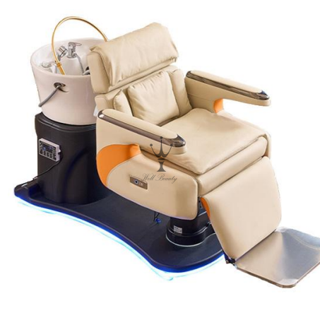 Khaki shampoo chair-MD-SC0084